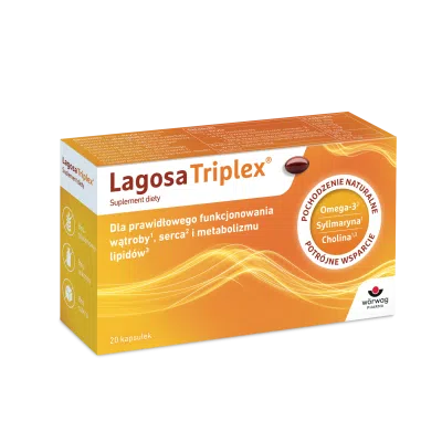 Lagosa Triplex, kapsułki, 20 szt.