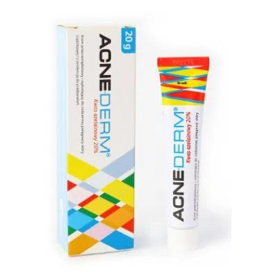 Acne-Derm, krem przeciwtrądzikowy i wybielający, 20 g