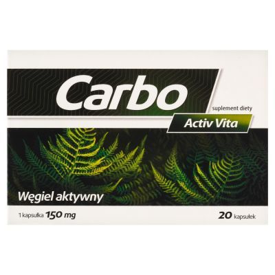 Carbo Activ Vita, kapsułki, 20 szt.