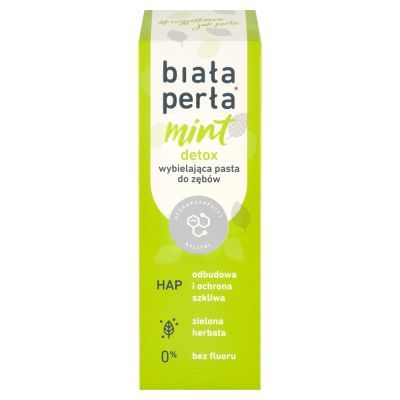 Biała Perła, pasta do zęb&oacute;w, wybielająca,mint detox, 75 ml