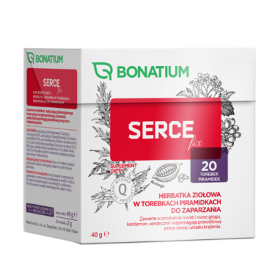 Bonatium Serce fix, herbatka ziołowa 20 sztuk