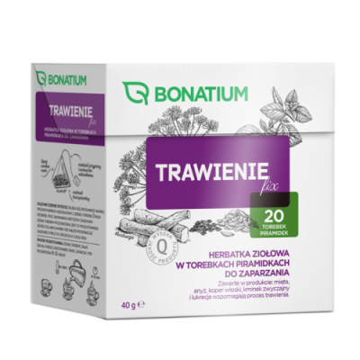 Bonatium Trawienie fix, herbatka ziołowa, 20 sztuk