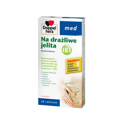 Doppelherz med Na drażliwe jelita, tabletki, 30 szt.