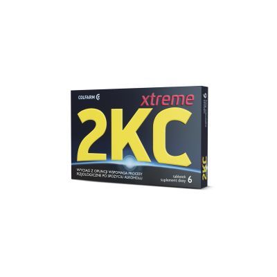 2KC Xtreme, tabletki powlekane, 6 szt.