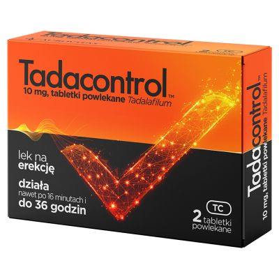 Tadacontrol, 10 mg, tabletki powlekane, 2 szt. 