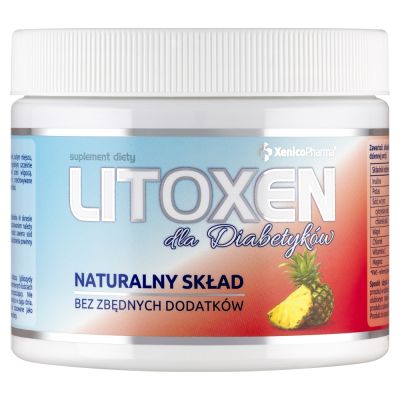 Litoxen dla Diabetyk&oacute;w (ananas), proszek, 162 g (30 porcji)