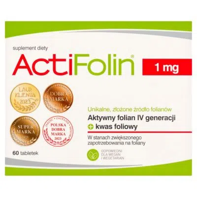 ActiFolin, 1 mg, tabl.powl., 60 szt