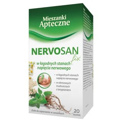 Nervosan fix, zioła do zaparzania, 2 g, 20 szt.