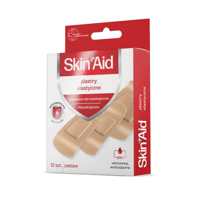Skin Aid, Zestaw Plastr&oacute;w Elastycznych A'12