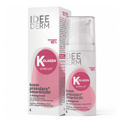 Ideepharm Ideederm Kolag.Ultra Lift, krem,prasujący zmar,50ml