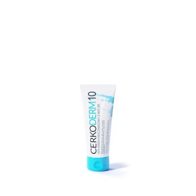 Cerkoderm 10 10%, krem z mocznikiem i niacymidem, 75 ml main product photo