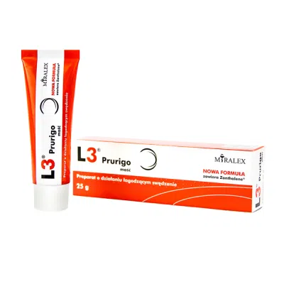 Prurigo L3, maść ochronno-pielęgnująca z aplikatorem, 25 g