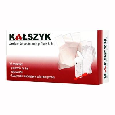 Kałszyk, zestaw do pobierania pr&oacute;bek kału, 1 szt.