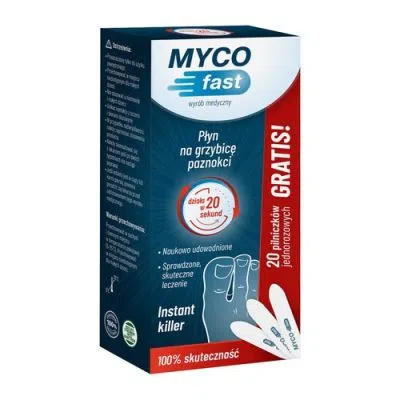 MYCOfast, płyn, 5 ml + 20 pilniczk&oacute;w jednorazowych