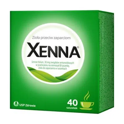 Xenna, zioła do zaparzania, 0,9-1,1 g, 40 saszetek
