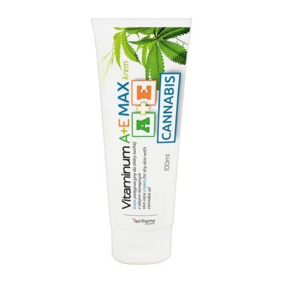 Vitaminum A+E MAX, krem pielęgnacyjny do sk&oacute;ry suchej z olejem konopnym, 100 ml