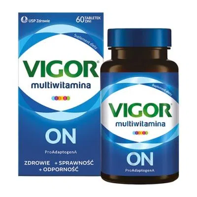 Vigor multiwitamina ON zestaw witamin i minerał&oacute;w z ashwagandhą, tabletki, 60 szt.