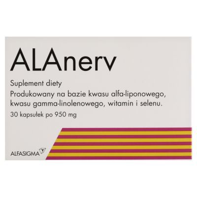 ALAnerv, 920 mg, kapsułki, 30 szt.