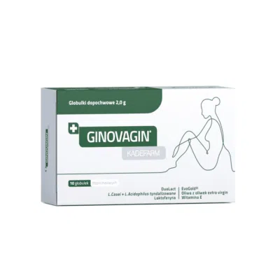 Ginovagin Kadefarm, globulki dopochwowe, 10 szt