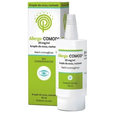 Allergo-Comod, 20 mg/ml, krople do oczu, 10 ml