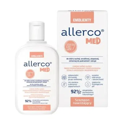 Allerco, szampon nawilżający, 200 ml
