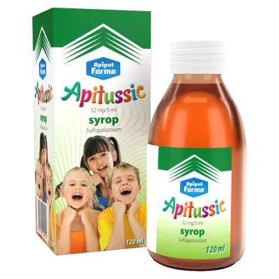 Apitussic, 52 mg/5 ml, syrop, 120 ml