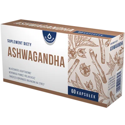 Ashwagandha, kaps., 60 szt