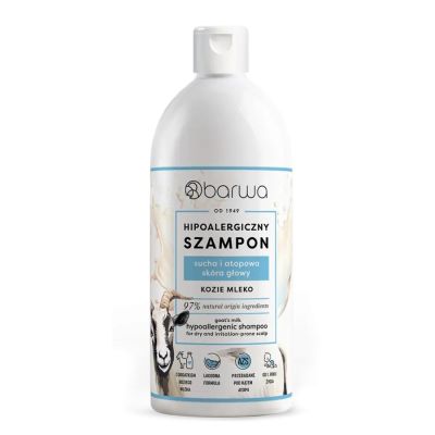 Barwa Hiopalergiczna Szampon Do Włos&oacute;w Kozie Mleko 400ml&nbsp;