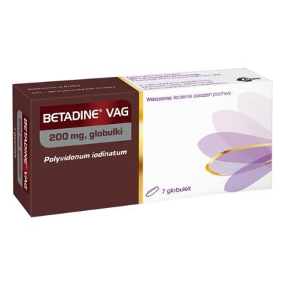 Betadine VAG, 200 mg, globulki, 7 szt