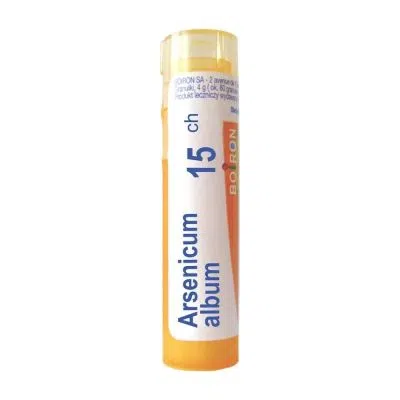 Boiron Arsenicum album, 15 CH, gran., 4 g,(MZ19132)