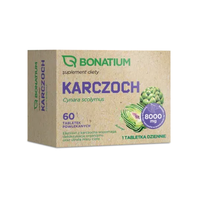 Bonatium Karczoch, tabletki powlekane, 60 szt.