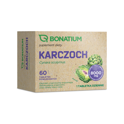Bonatium Karczoch, tabletki powlekane, 60 szt.