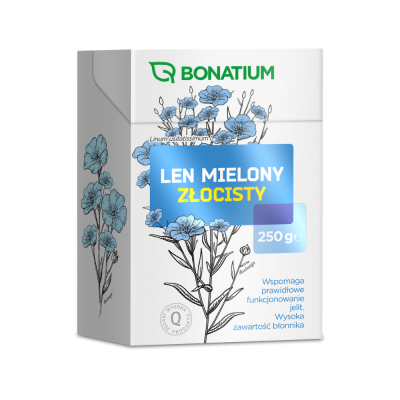 Bonatium Len Mielony Złocisty, 250 g