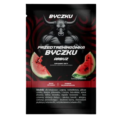 Byczku Przedtreningówka Byczku arbuz, saszetka 14g