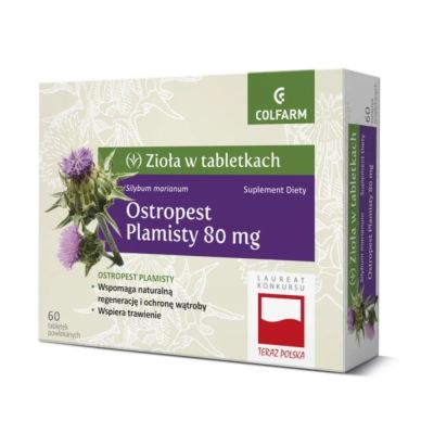 Ostropest plamisty forte, tabletki, 60 szt.