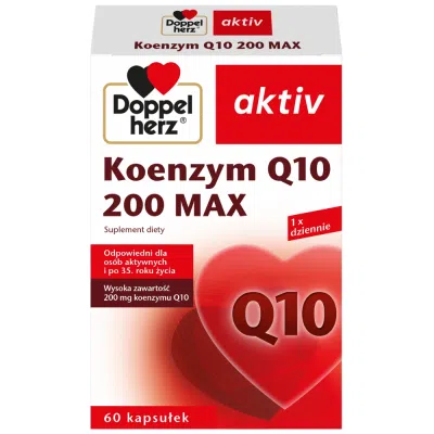 Doppelherz aktiv Koenzym Q10 200 MAX, kapsułki  60 szt