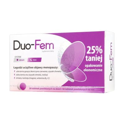 Duo-FeM, 56 tabl.na dzien+ 56 tabl.na noc