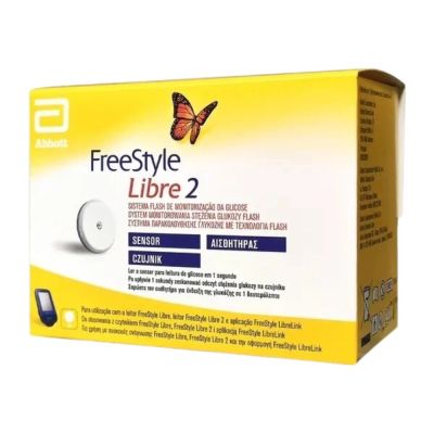 FreeStyle Libre 2, system do monitorowania stężenia glukozy (sensor), 1 szt.