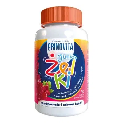 Grinovita Junior Żelki, żelki, 50 szt