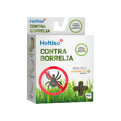 Heltiso Contra Borrelia,skarpety męskie, rozmiar 39/42,1 para
