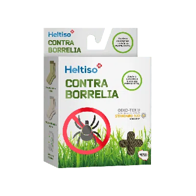 Heltiso Contra Borrelia sztulpeny dziecięce rozmiar 92/128