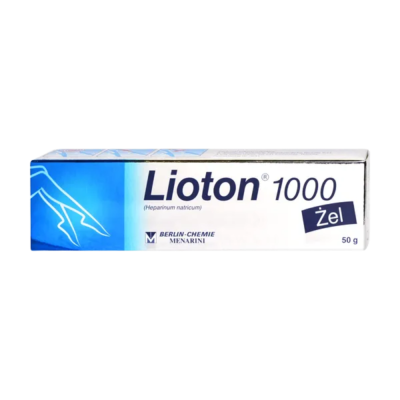 Lioton 1000, 8,5 mg (1000 IU)/g, żel, 50 g