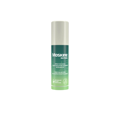 MOSKINE Natura Spray odstraszający komary, kleszcze i meszki z olejkami roślinnymi, 100 ml 