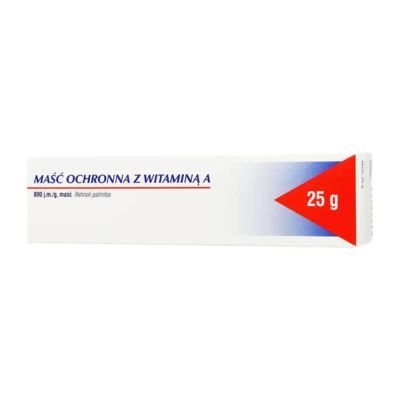 Masc z vit. A, ochronna, 800 j.m./g, (Hasco), 25 g