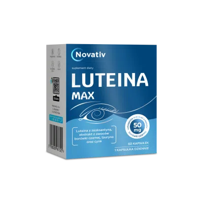 Novativ Luteina Max, kaps., 60 szt