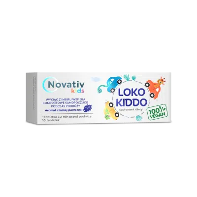 Novativ kids LOKOKIDDO, tabletki, 10 sztuk