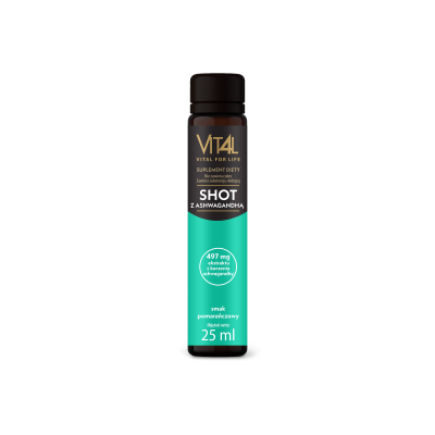 VIT4L Vital for life Shot z ashwagandhą 25ml