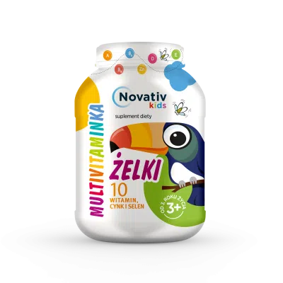 Novativ Kids Żelki Multivitaminka, 150 g