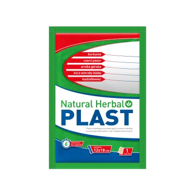 Plaster ziołowy Natural Herbal, 1 szt.