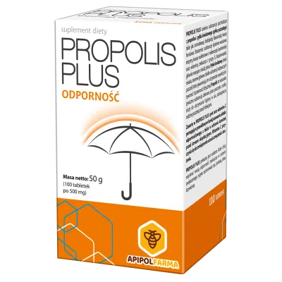 Propolis Plus, tabletki, bez cukru, 100 szt.